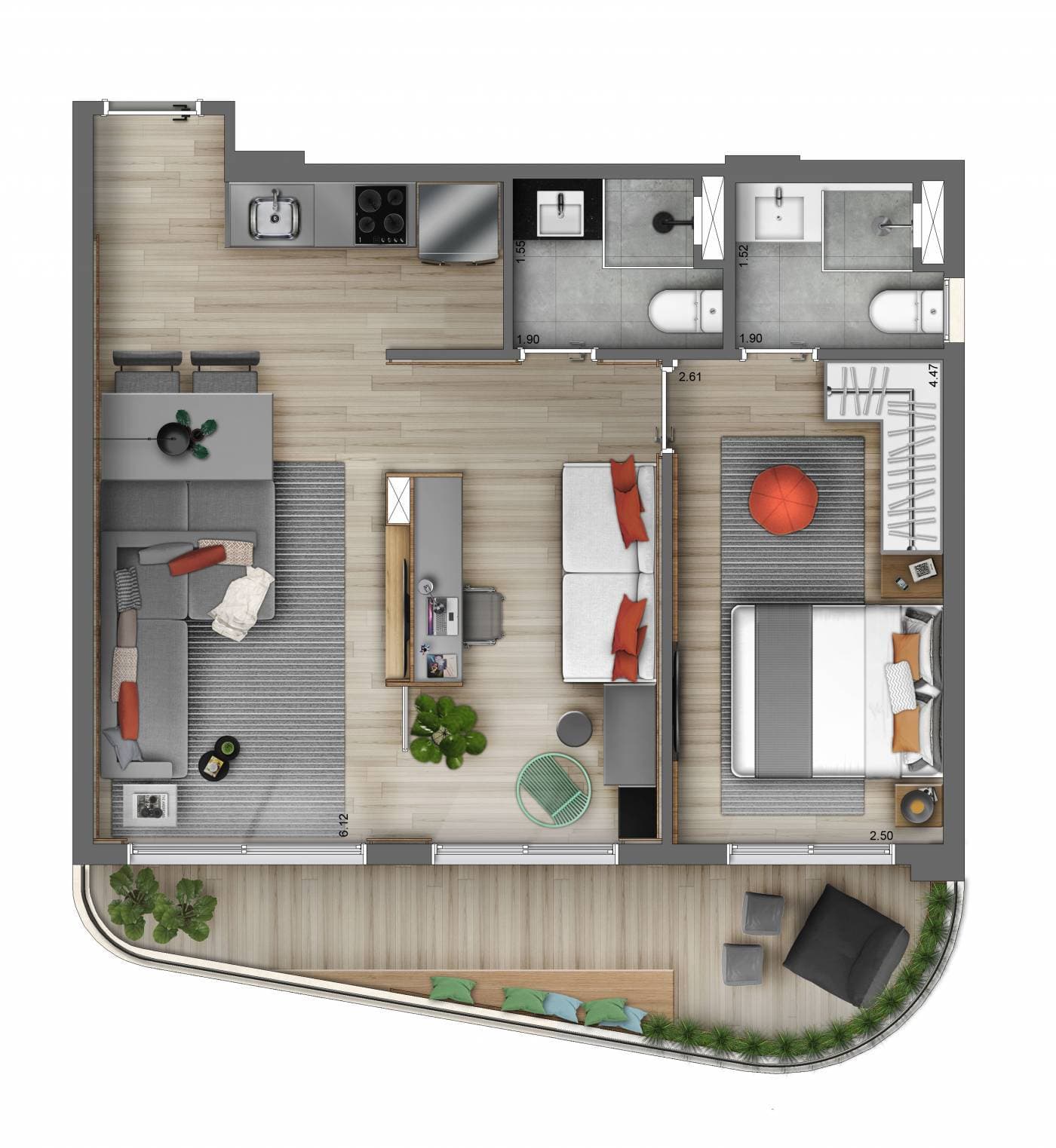 Planta 5 — Downtown Nova República