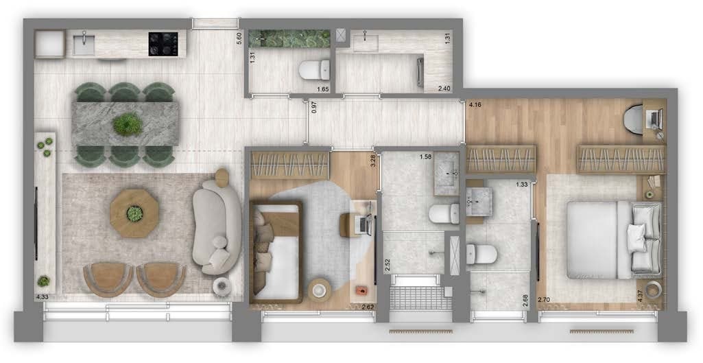 Planta 6 — Art'Stone Residences