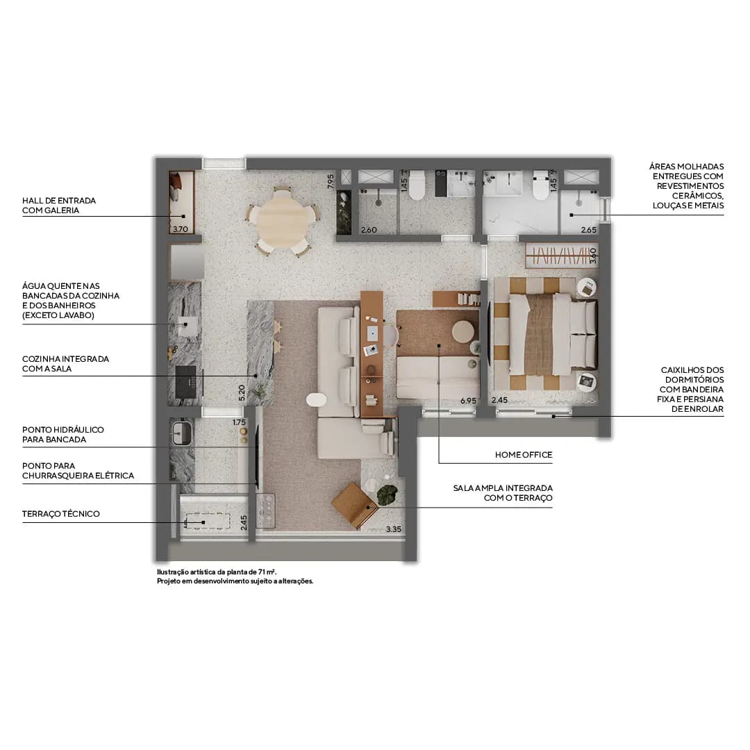 Planta 2 — Praça Higienópolis Itambé - Residencial