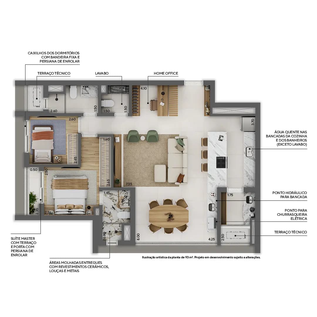 Planta 4 — Praça Higienópolis Itambé - Residencial