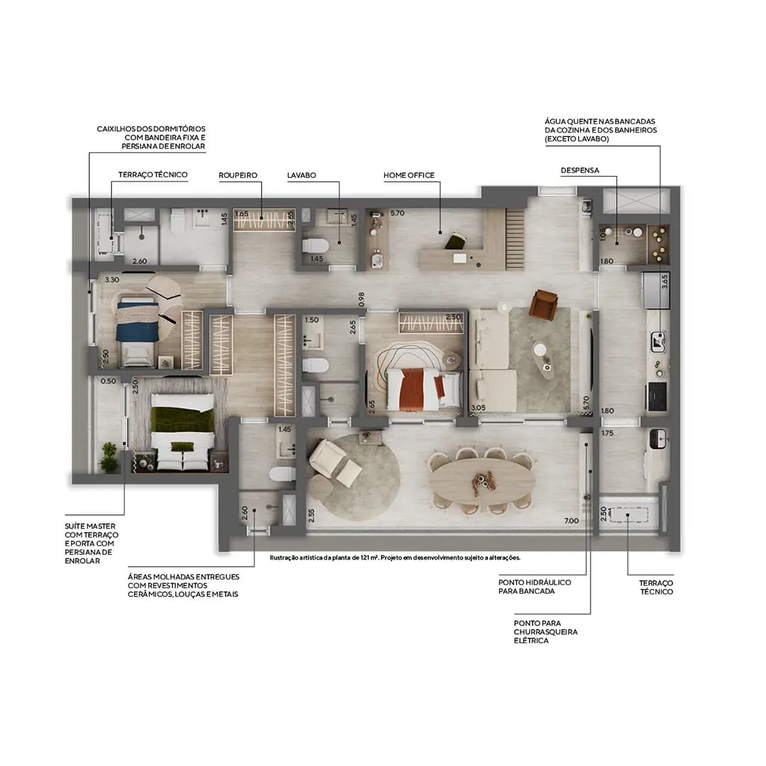 Planta 5 — Praça Higienópolis Itambé - Residencial