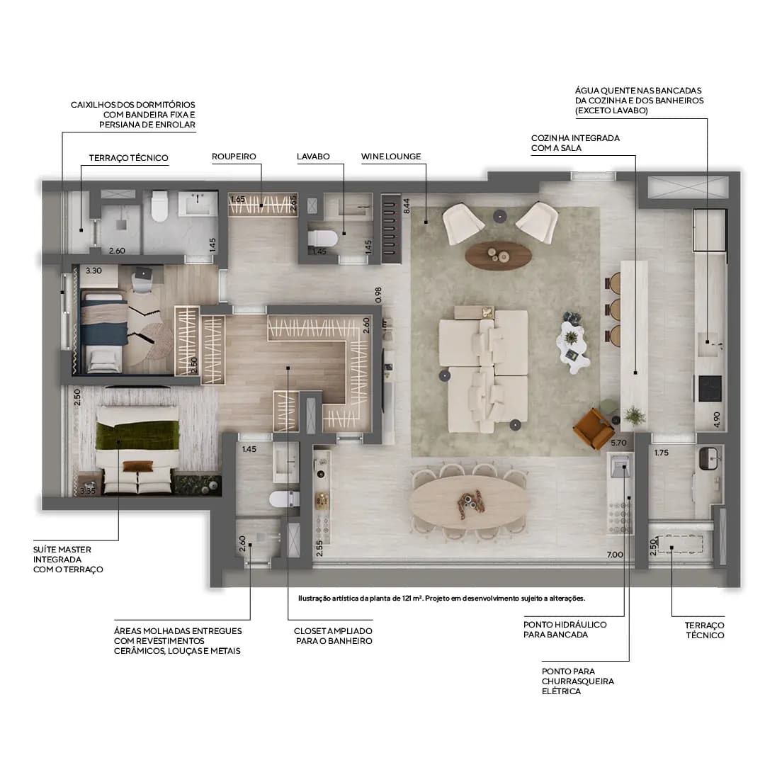 Planta 6 — Praça Higienópolis Itambé - Residencial