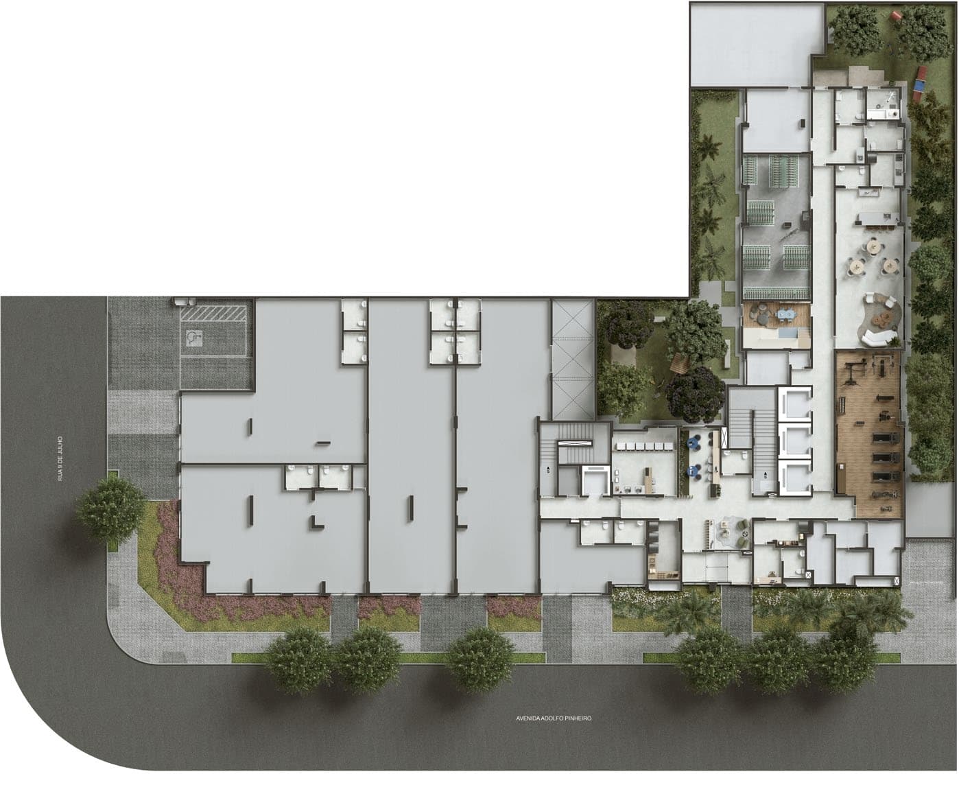 Planta 1 — Today Alto da Boa Vista - Residencial