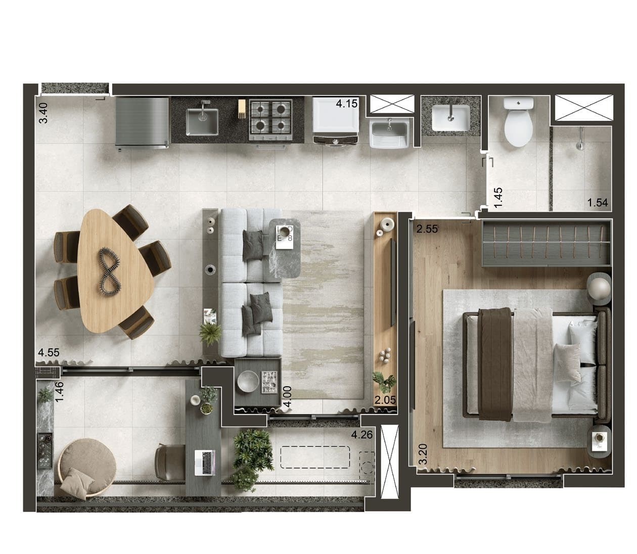 Planta 5 — Today Alto da Boa Vista - Residencial