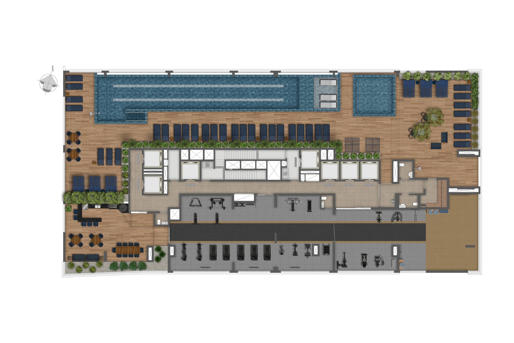 Planta 1 — The Grand Padre Adelino - Residencial