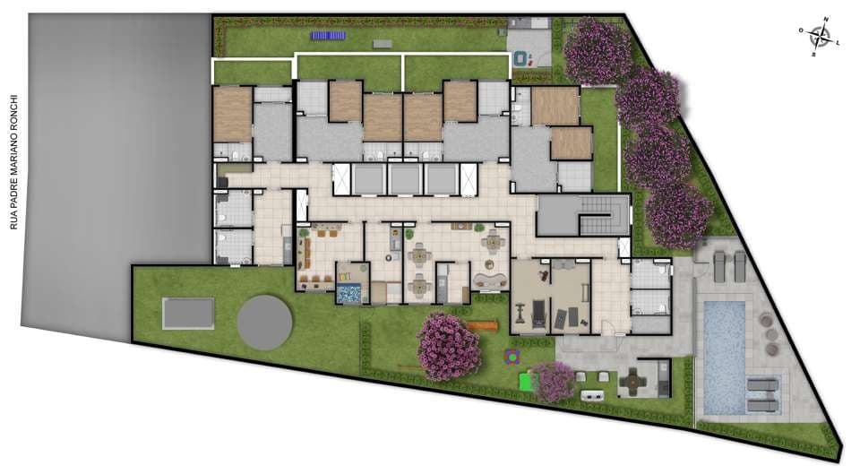Planta 1 — Mundo Apto Piqueri - Residencial