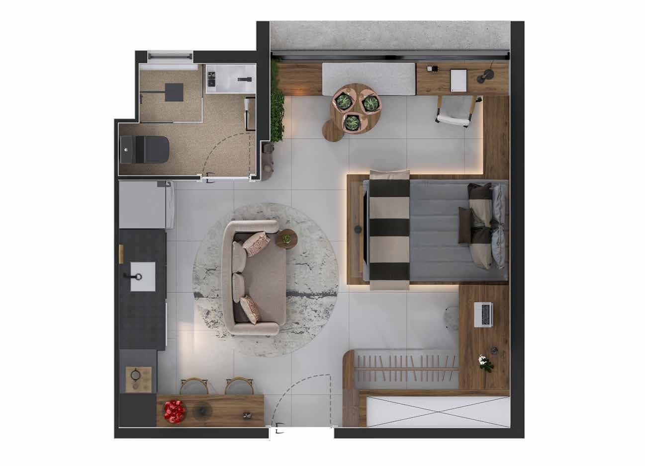 Planta 4 — Metroway - Residencial