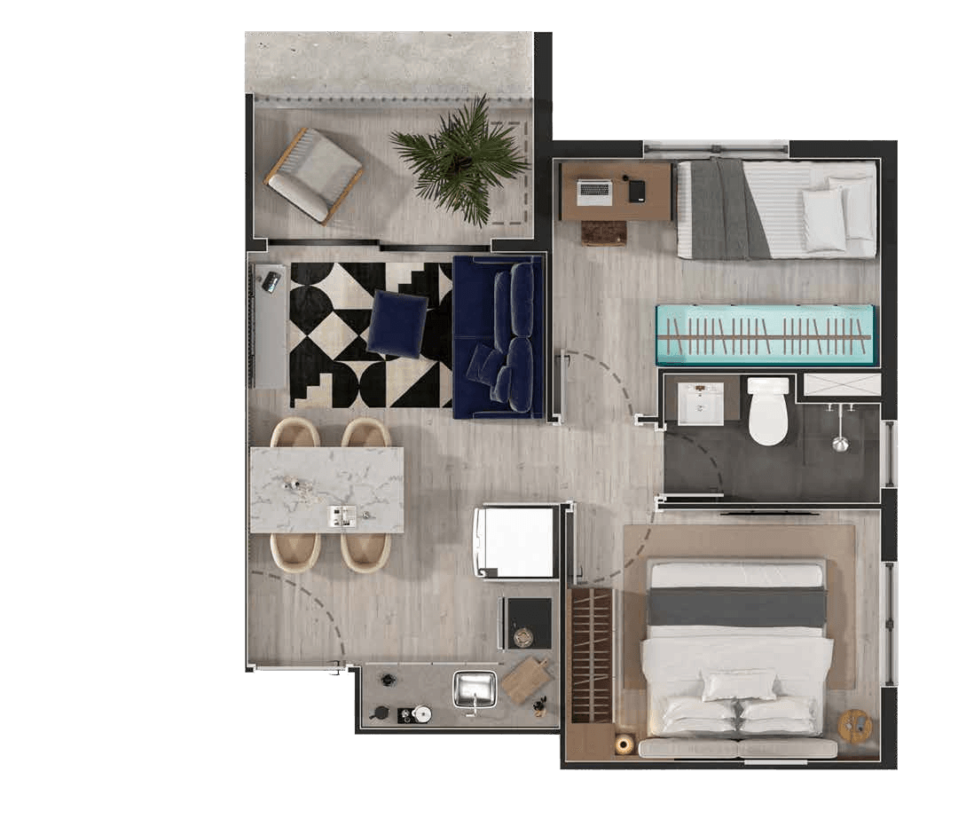 Planta 6 — Metroway - Residencial