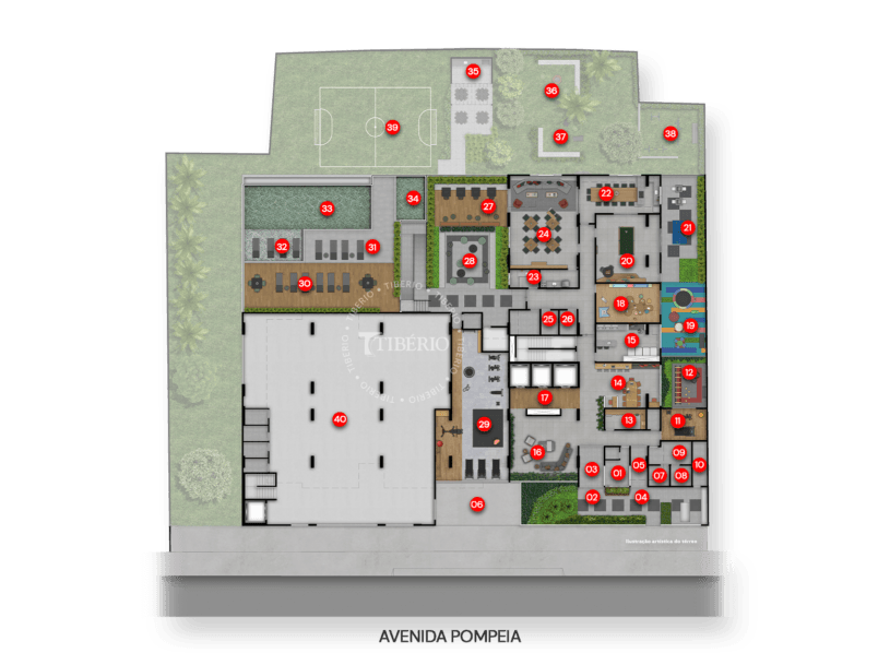 Planta 1 — Sublime Pompéia - Residencial