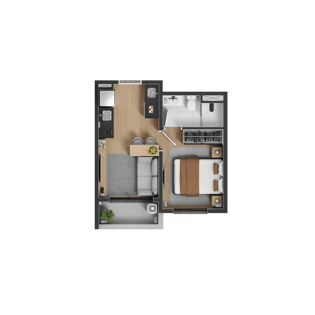 Planta 5 — myID Adolfo Pinheiro - NR