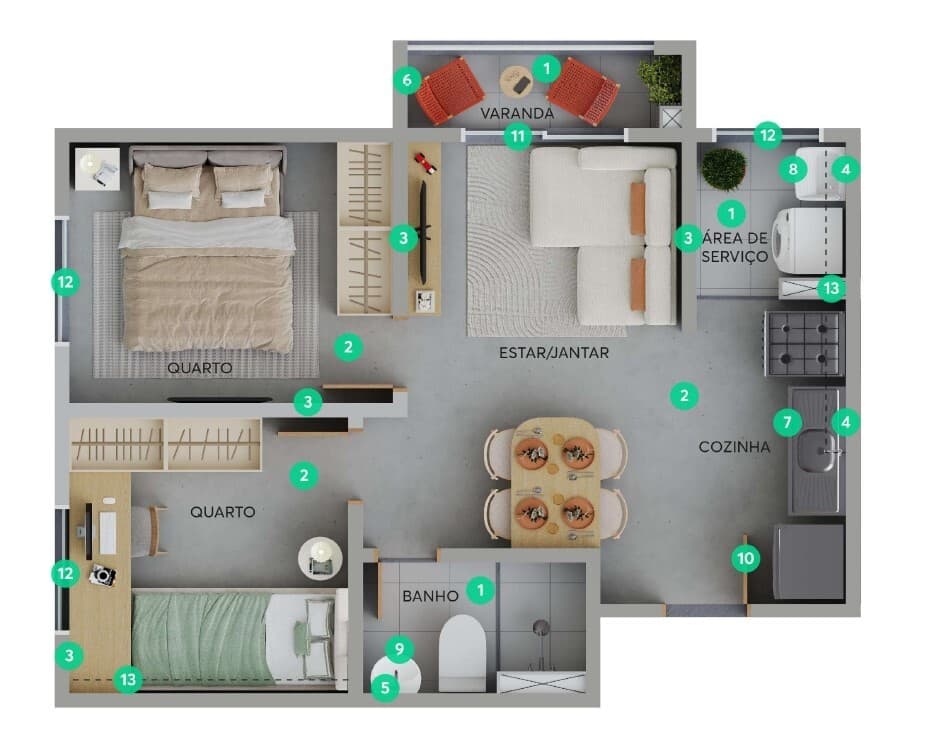 Planta 2 — Estoril - Fase 1
