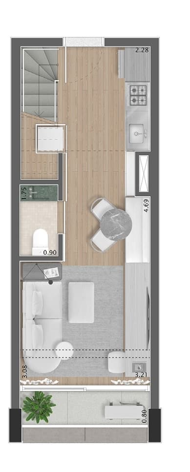 Planta 1 — Haddock 167