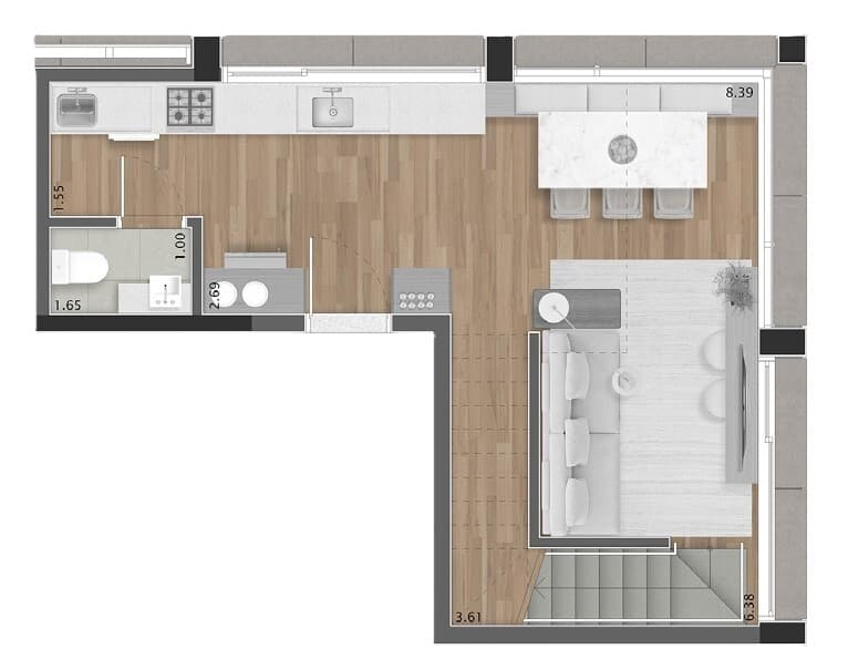 Planta 3 — Haddock 167