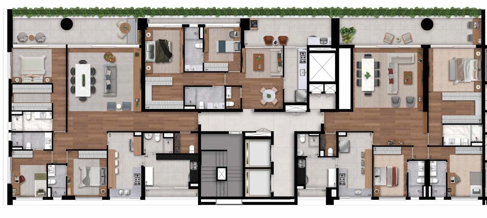 Planta 2 — Albero