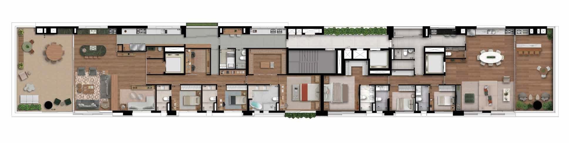 Planta 1 — Albero