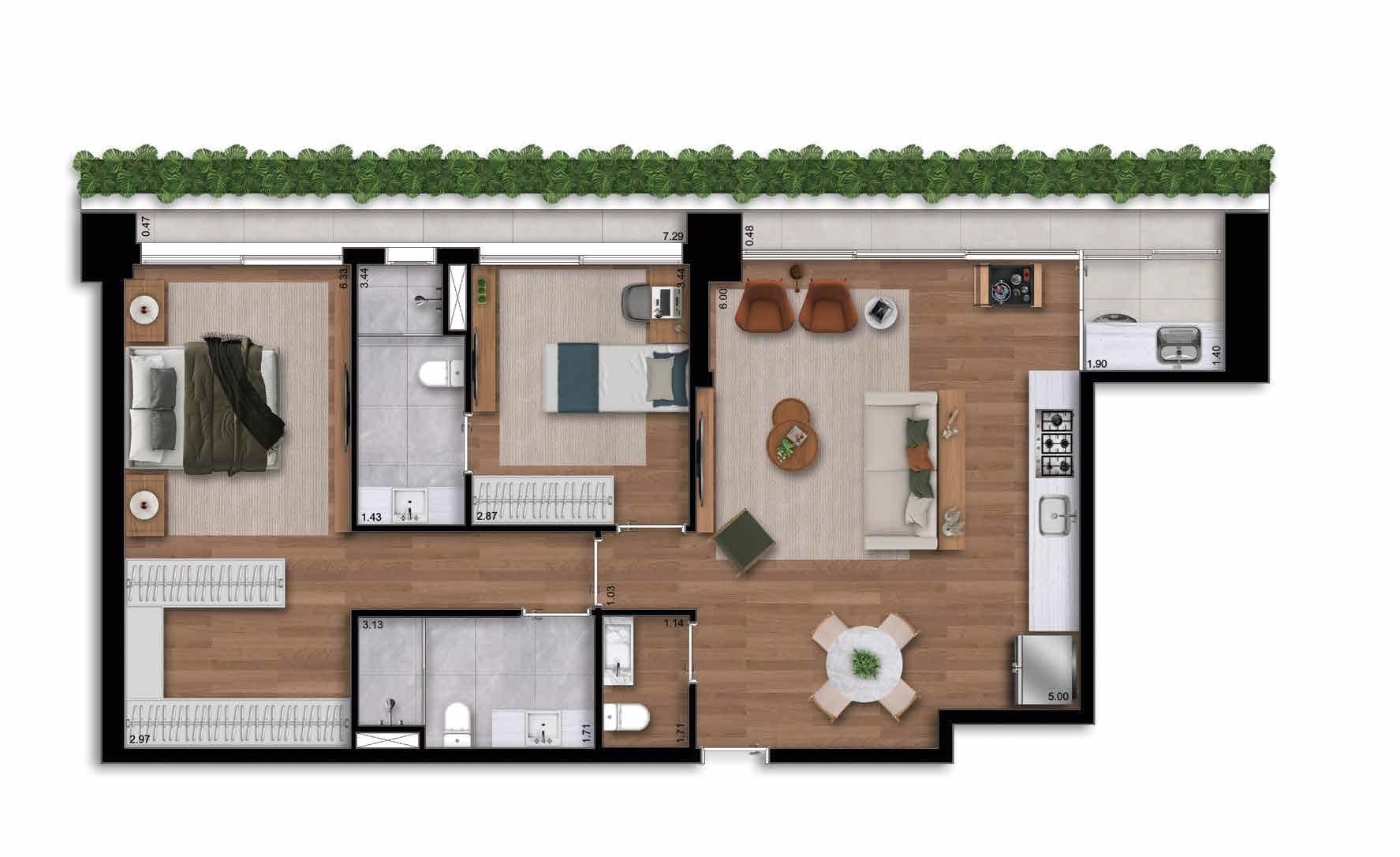 Planta 5 — Albero
