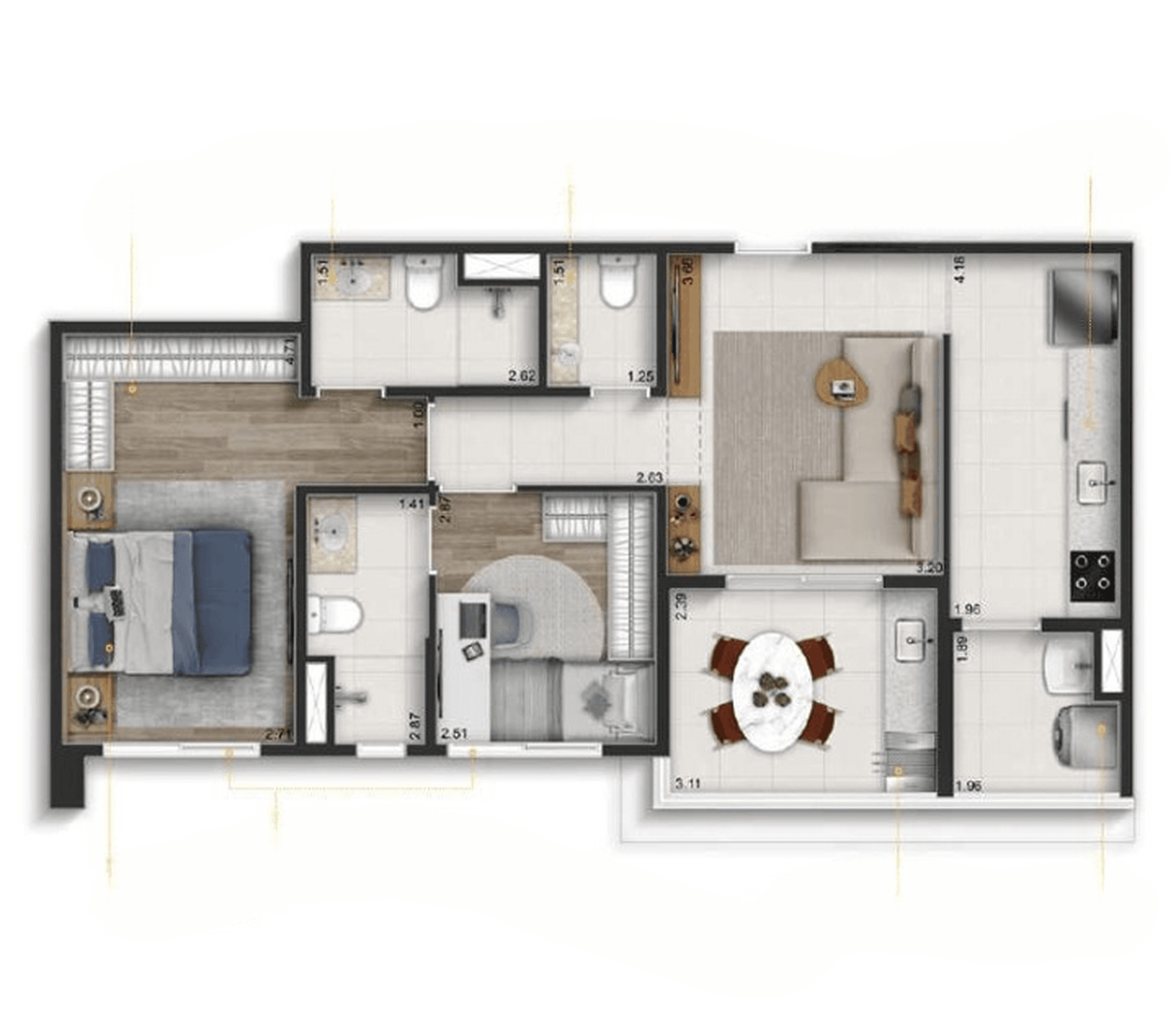 Planta 3 — Sereno