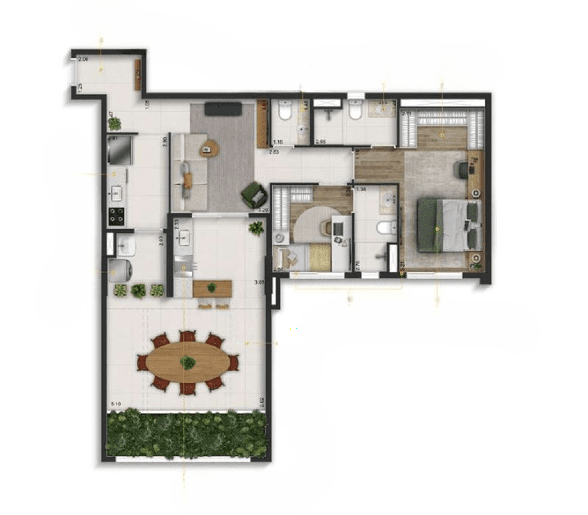 Planta 5 — Sereno