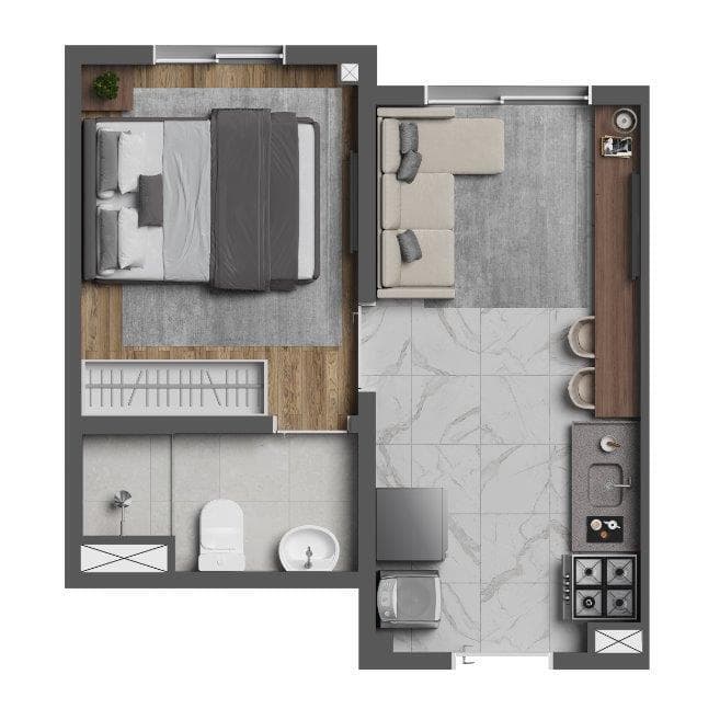 Planta 1 — Vivaz Connection Klabin