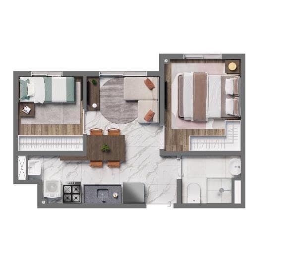 Planta 3 — Vivaz Connection Klabin