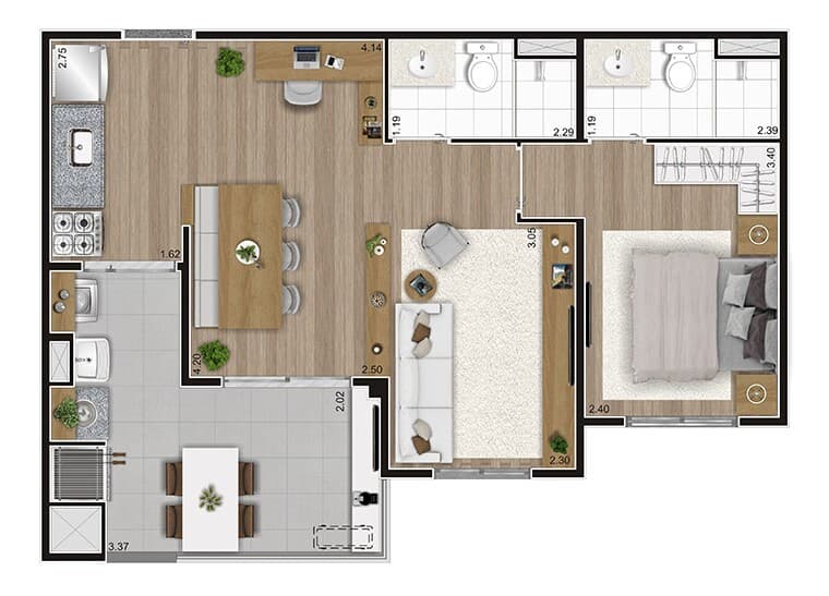 Planta 3 — Go Lapa