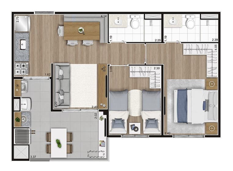 Planta 5 — Go Lapa