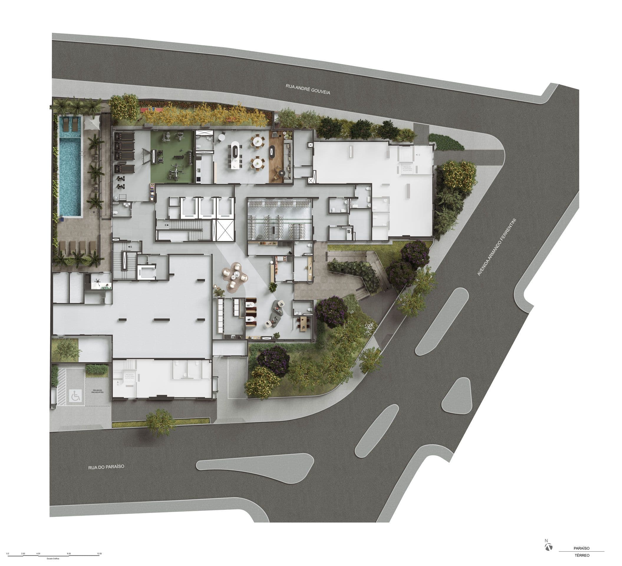 Planta 1 — Today Paraíso - NR