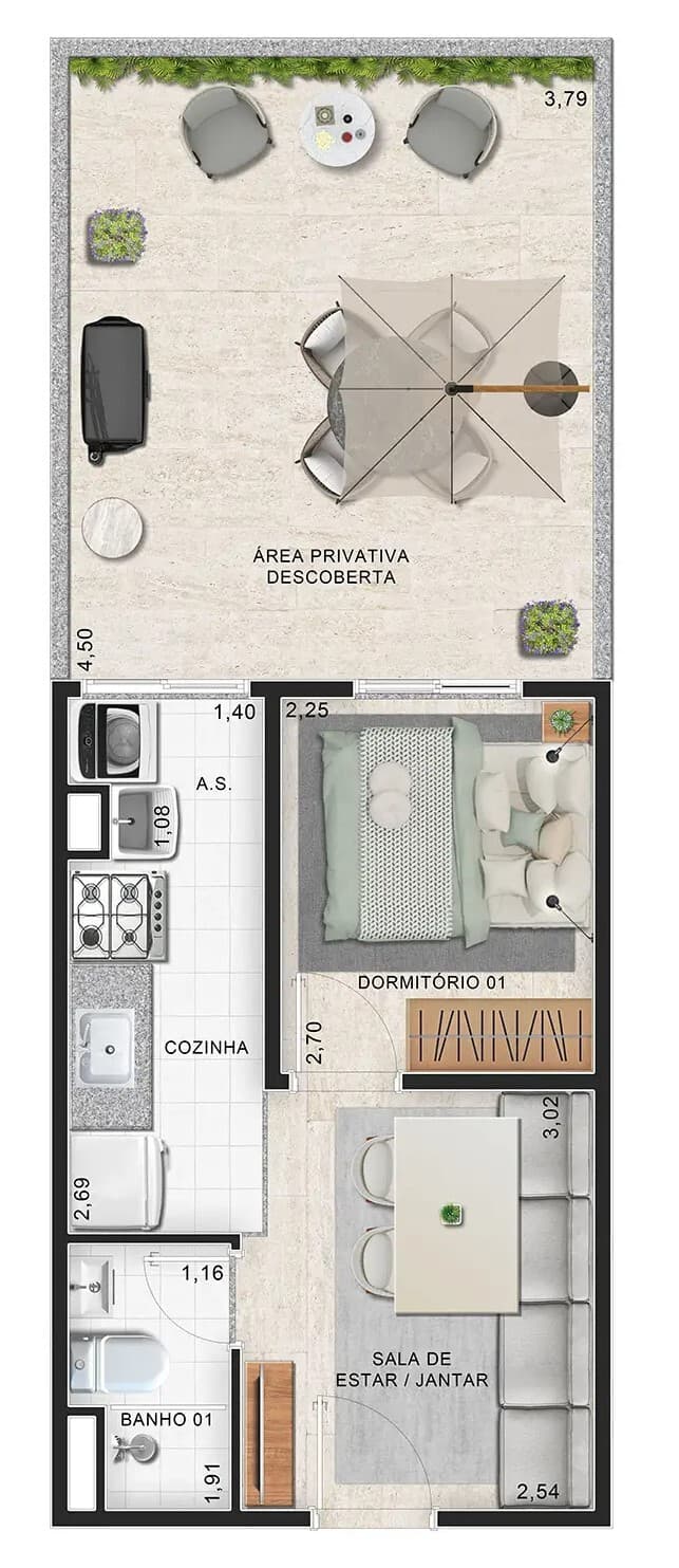 Planta 5 — Vista Parque Chácara Joquey