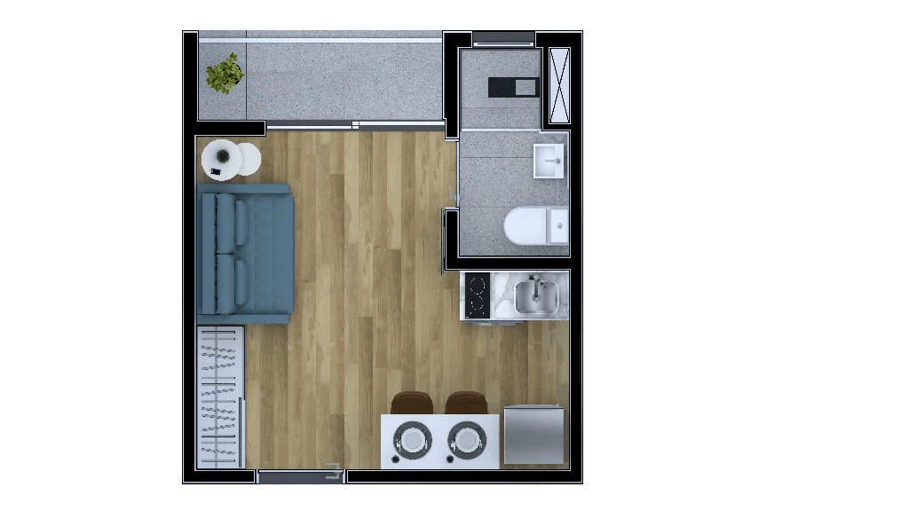 Planta 1 — Metrocasa Penha II