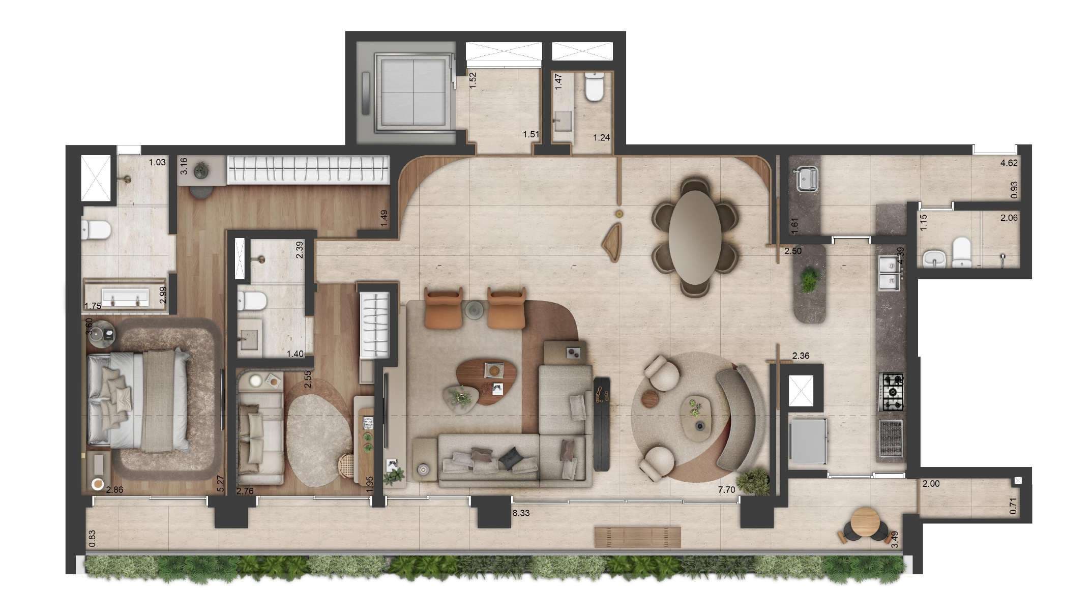 Planta 2 — Altitude by Artefacto - Residencial