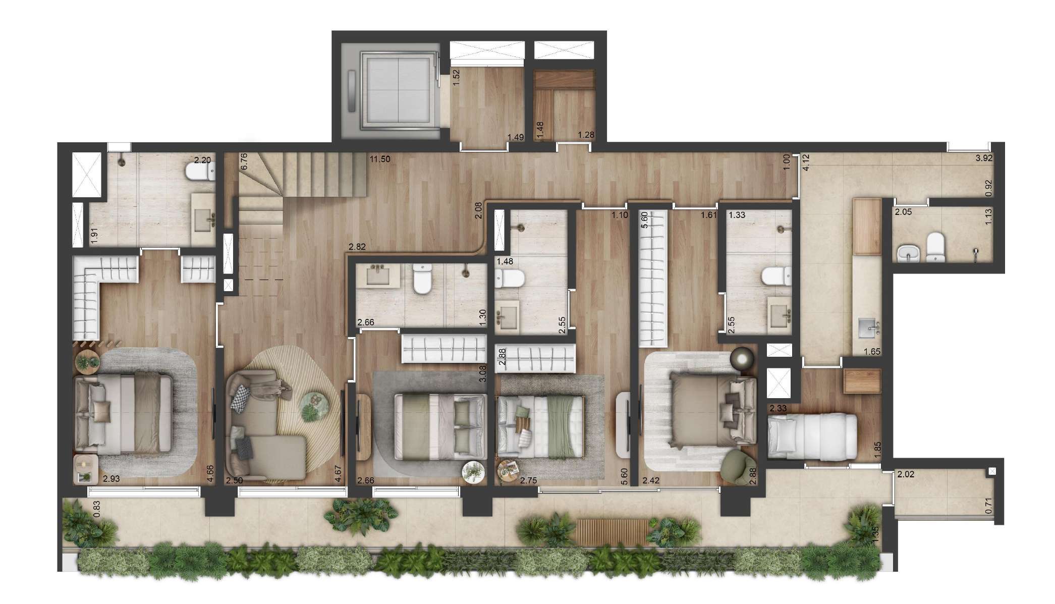 Planta 6 — Altitude by Artefacto - Residencial