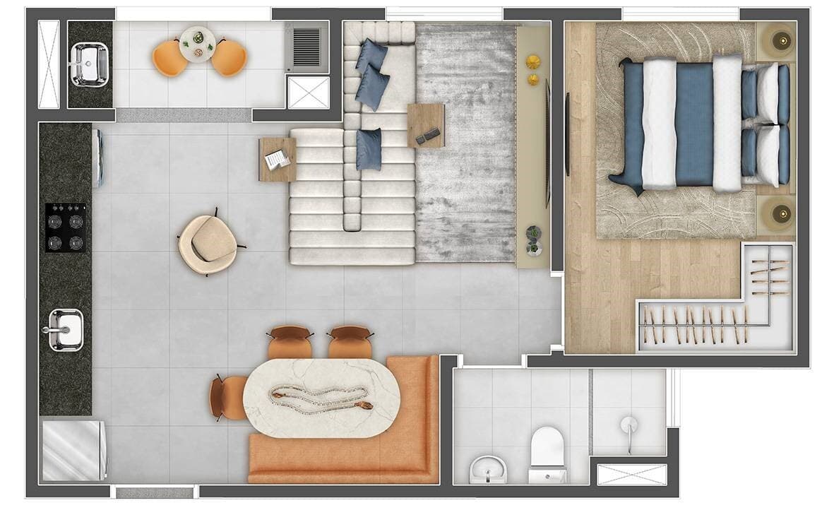 Planta 1 — Start Park Jabaquara