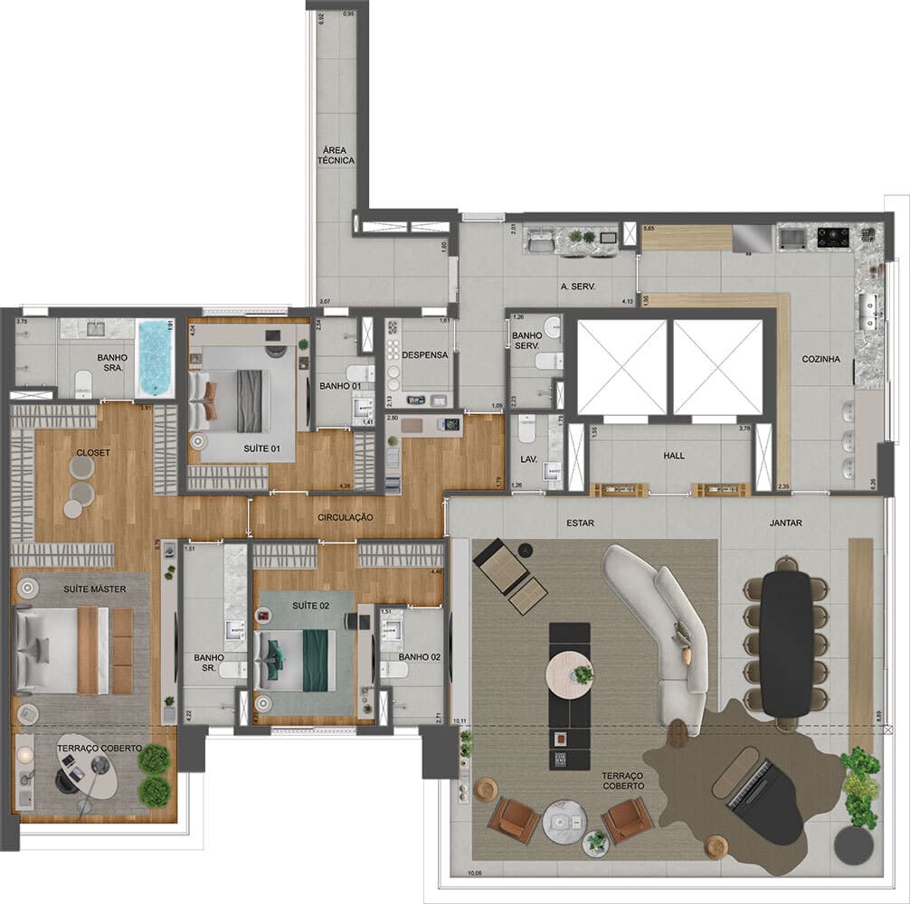 Planta 6 — Agami Park Residences