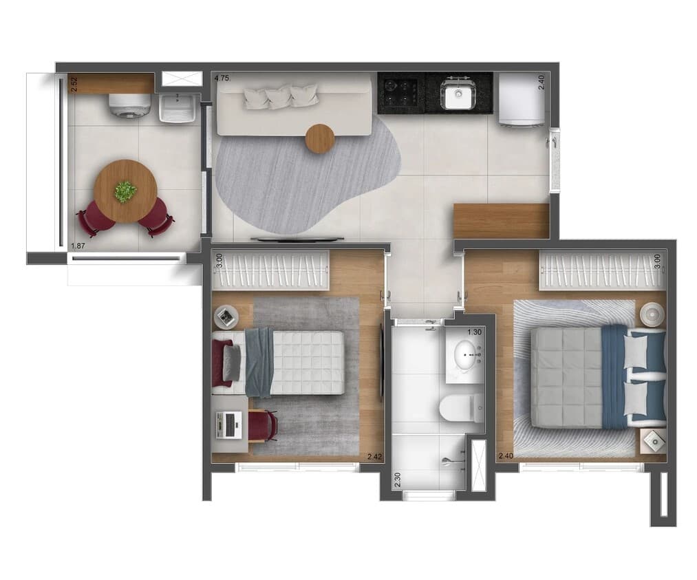 Planta 5 — The Collection Vila Mariana - Residencial