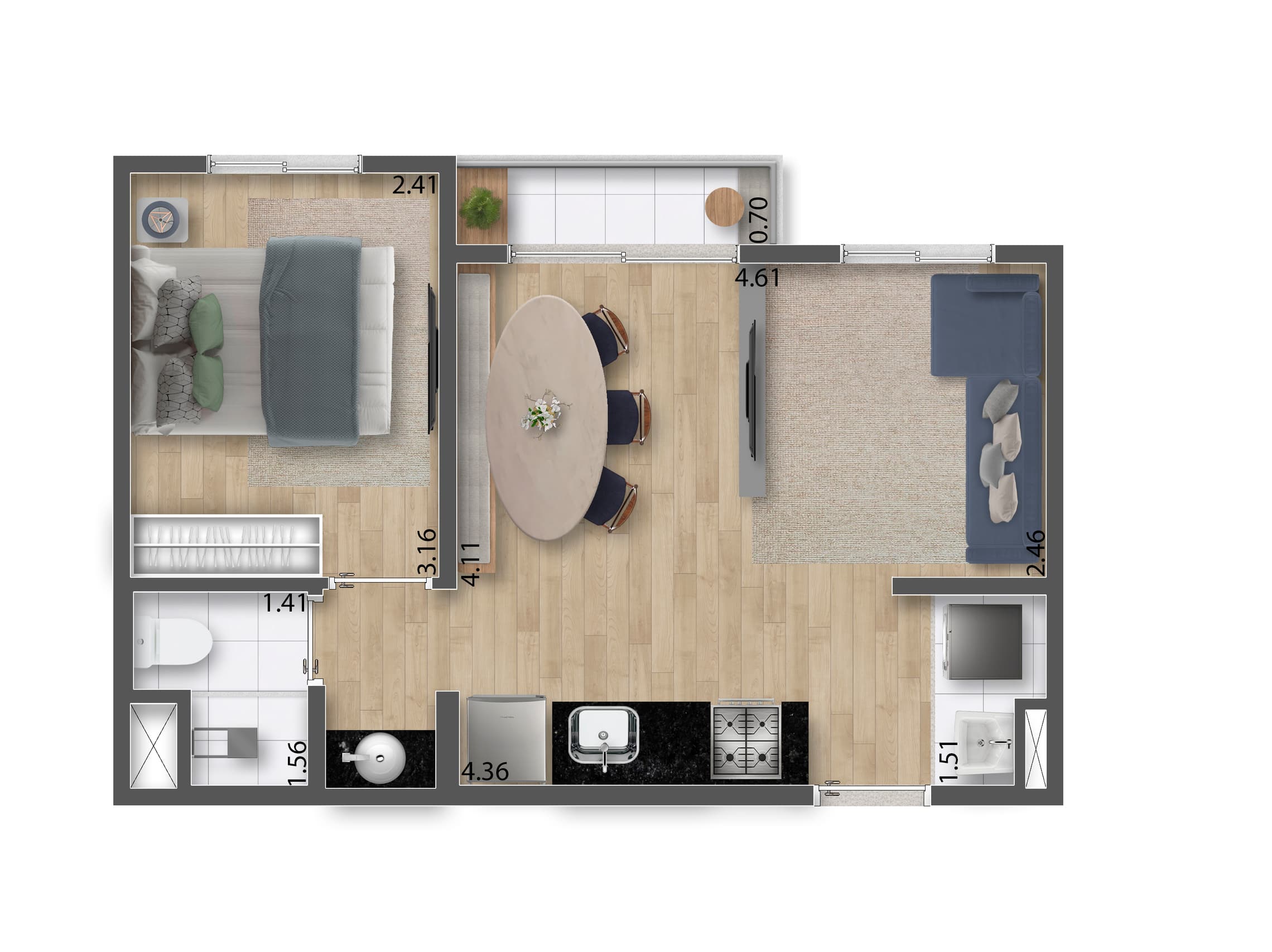 Planta 5 — Viewline Lapa