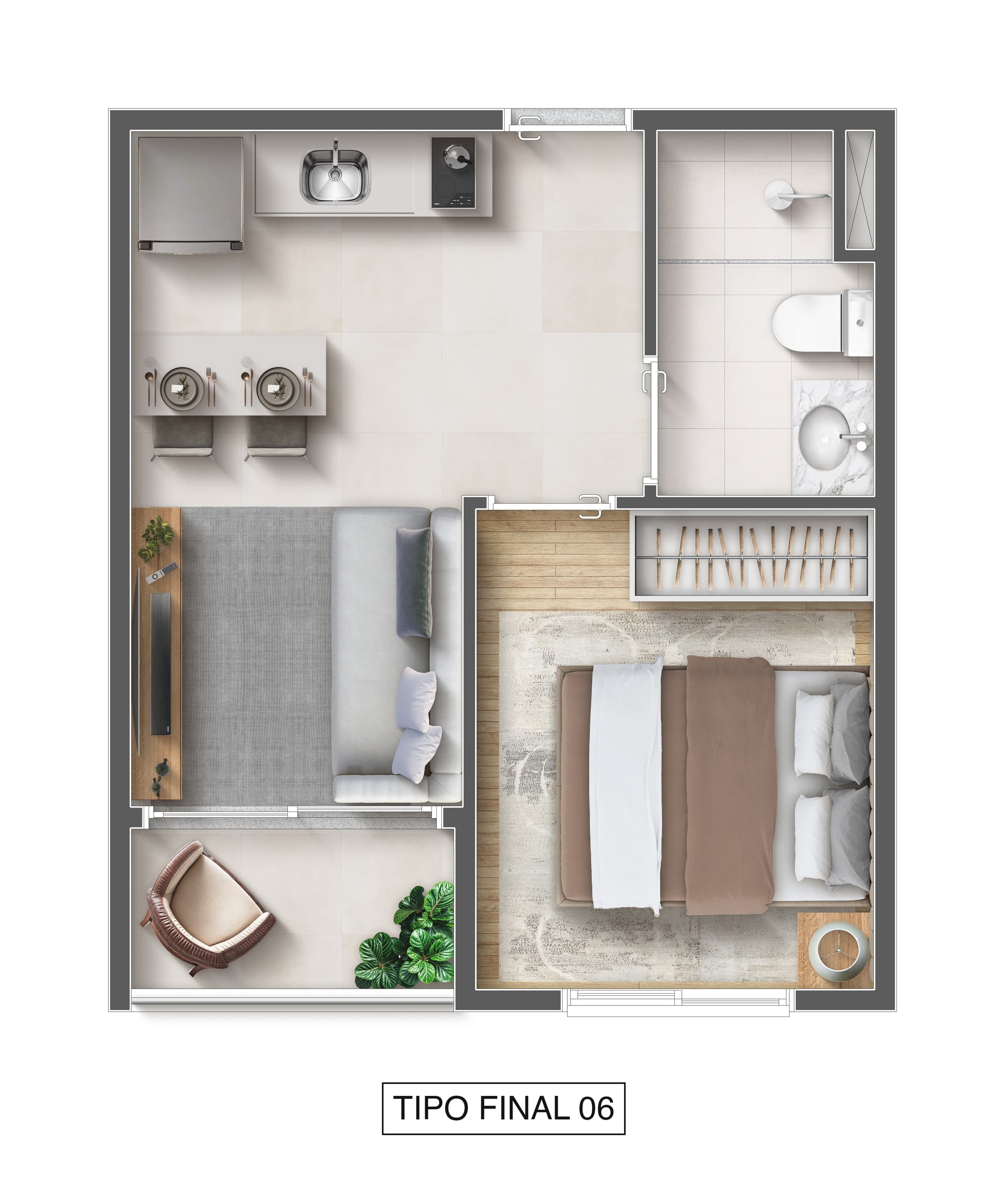 Planta 5 — VIP Vila Prudente - Residencial