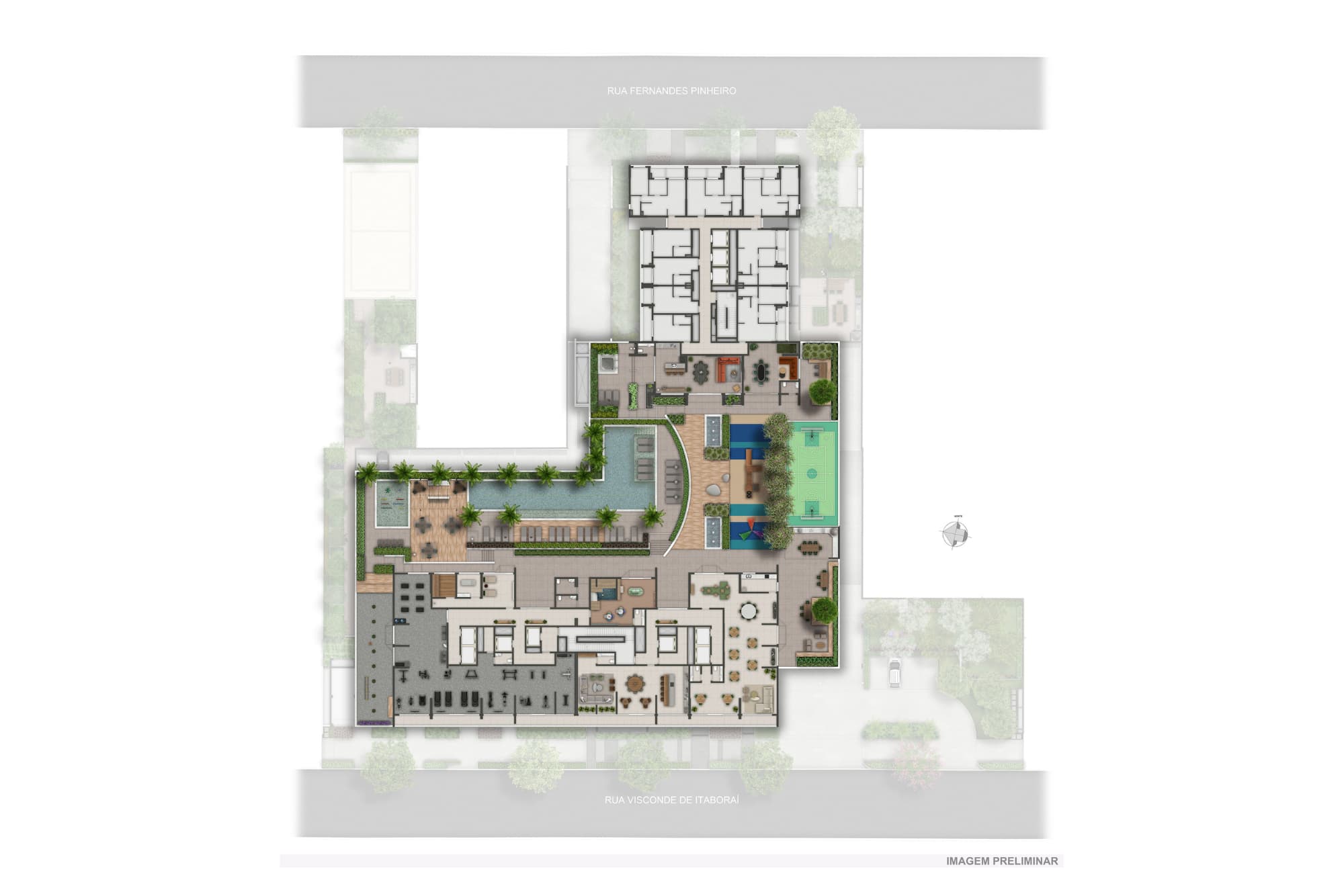 Planta 2 — Auge Resort Tatuapé Residences
