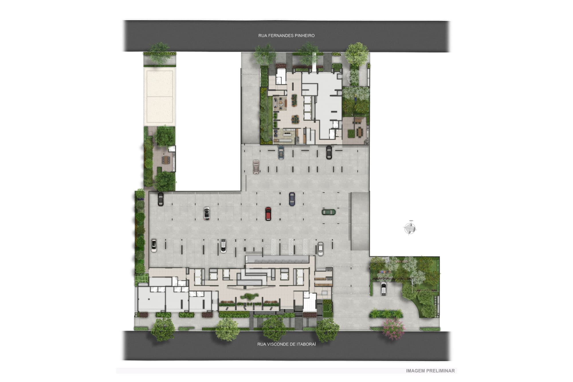 Planta 3 — Auge Resort Tatuapé Residences
