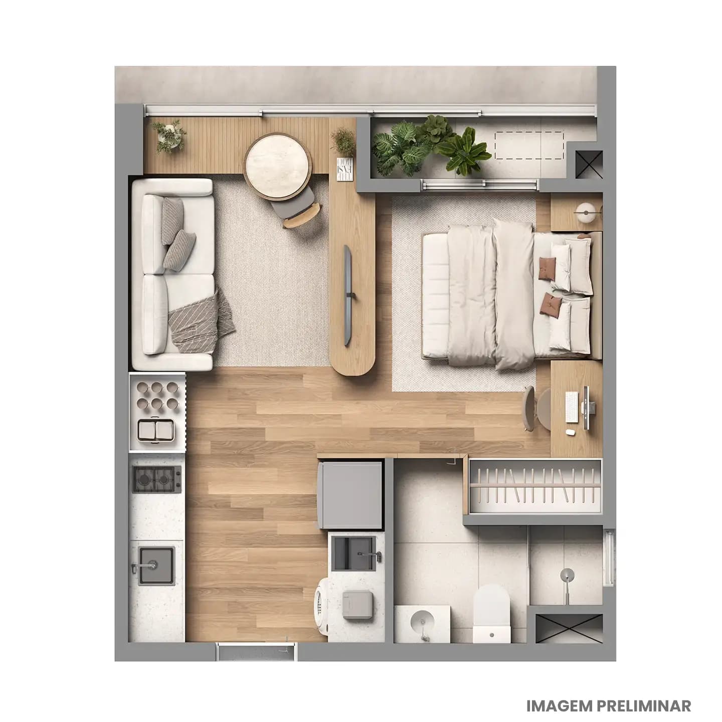 Planta 2 — Almadá Vila Madalena - Studios