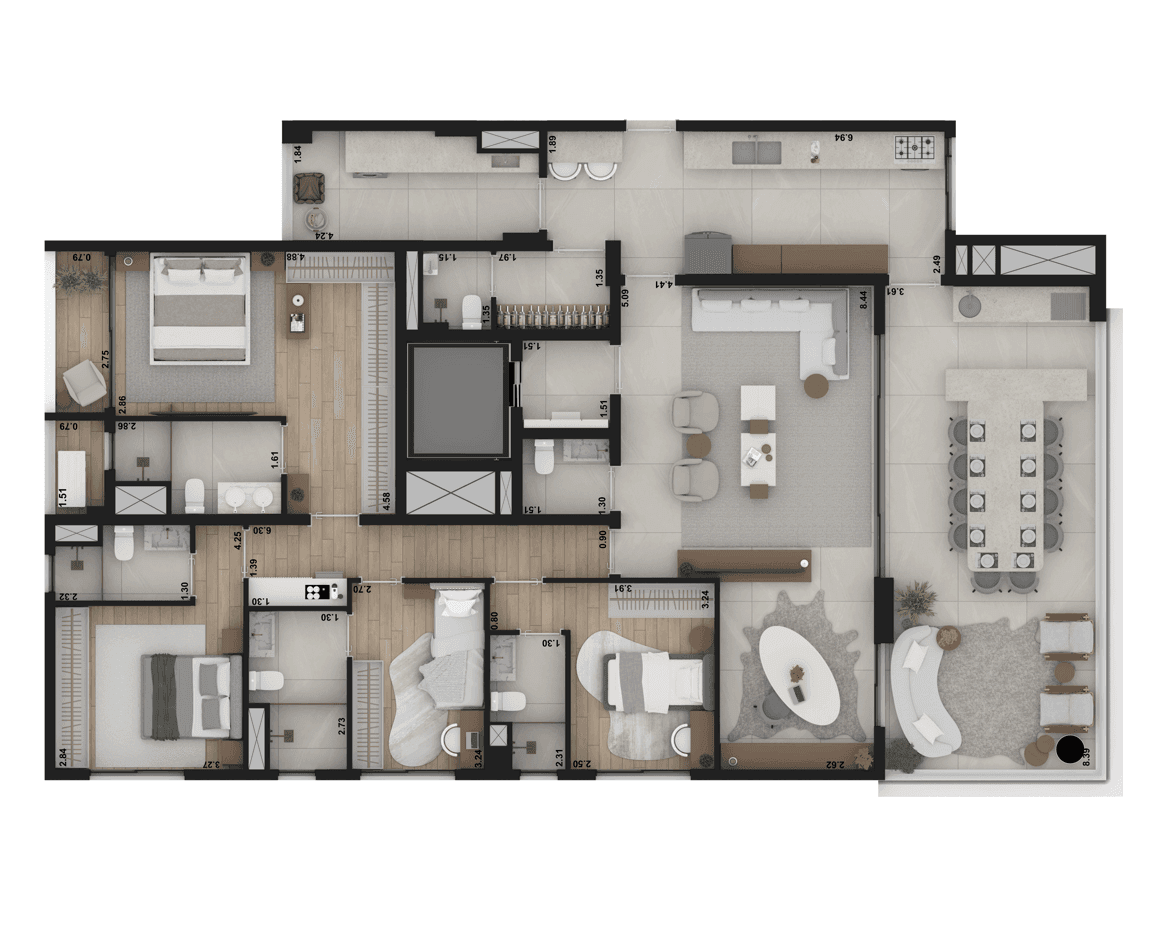 Planta 6 — Insígnia Alto da Lapa