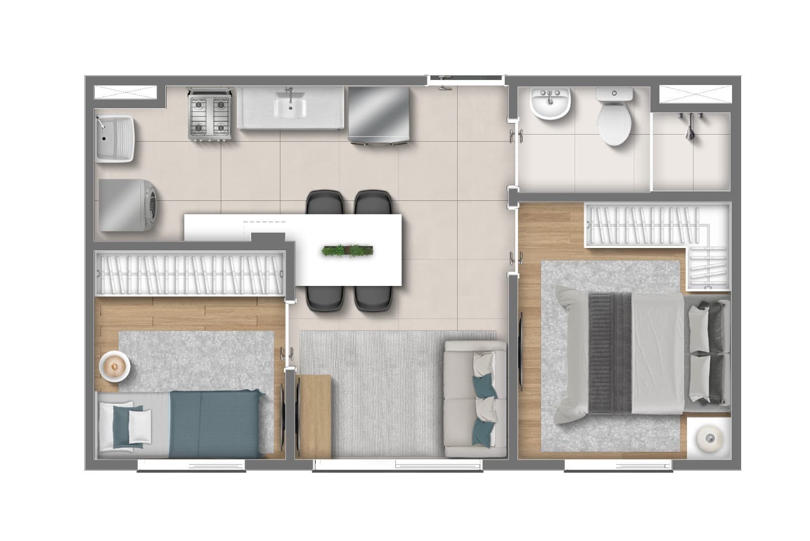 Planta 2 — Parque Creta