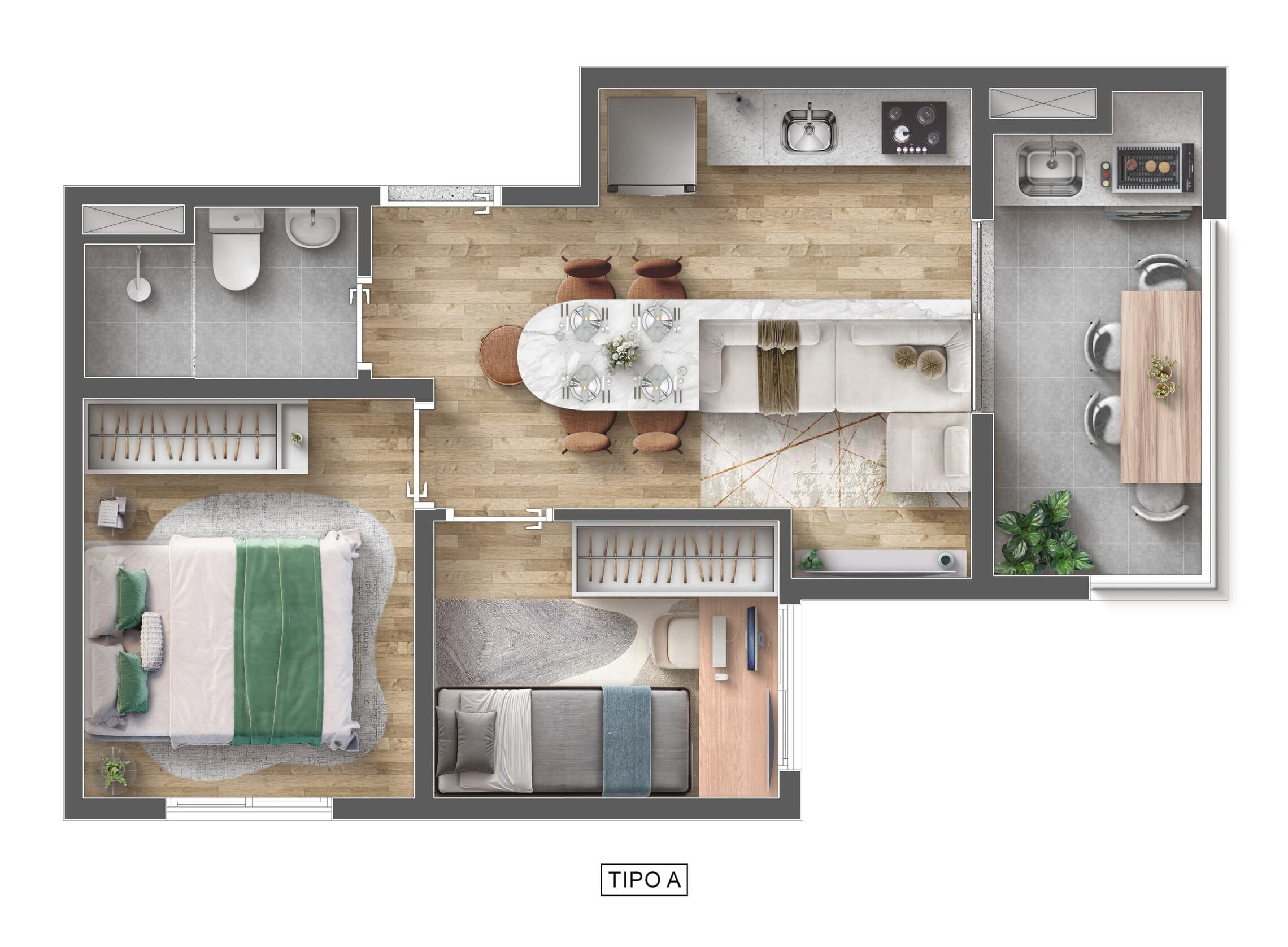 Planta 4 — Sou Mais Carrão