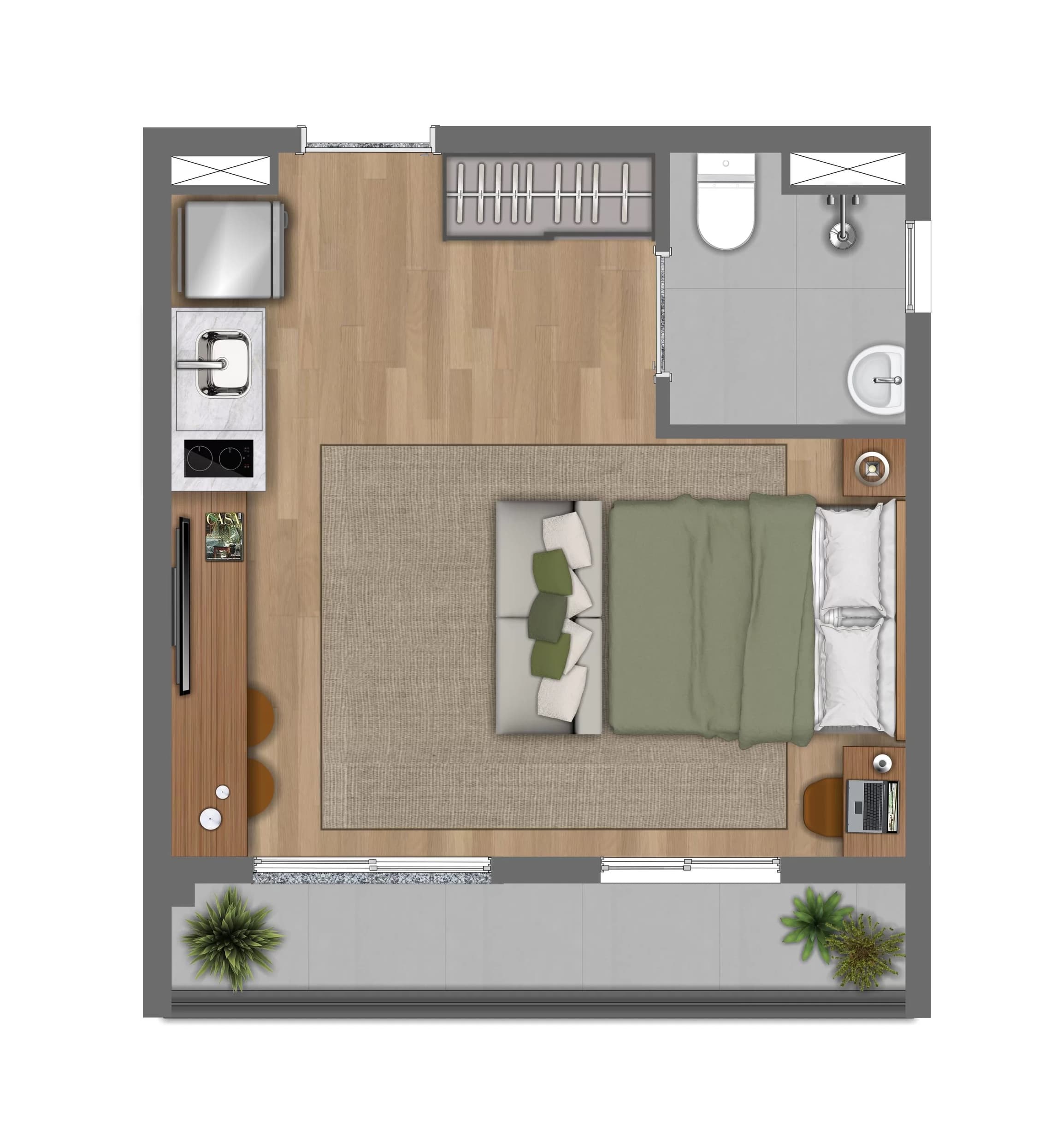 Planta 4 — Every Day Chácara Klabin - Residencial