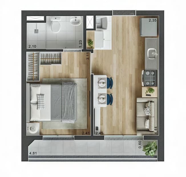 Planta 2 — Rangel Brás