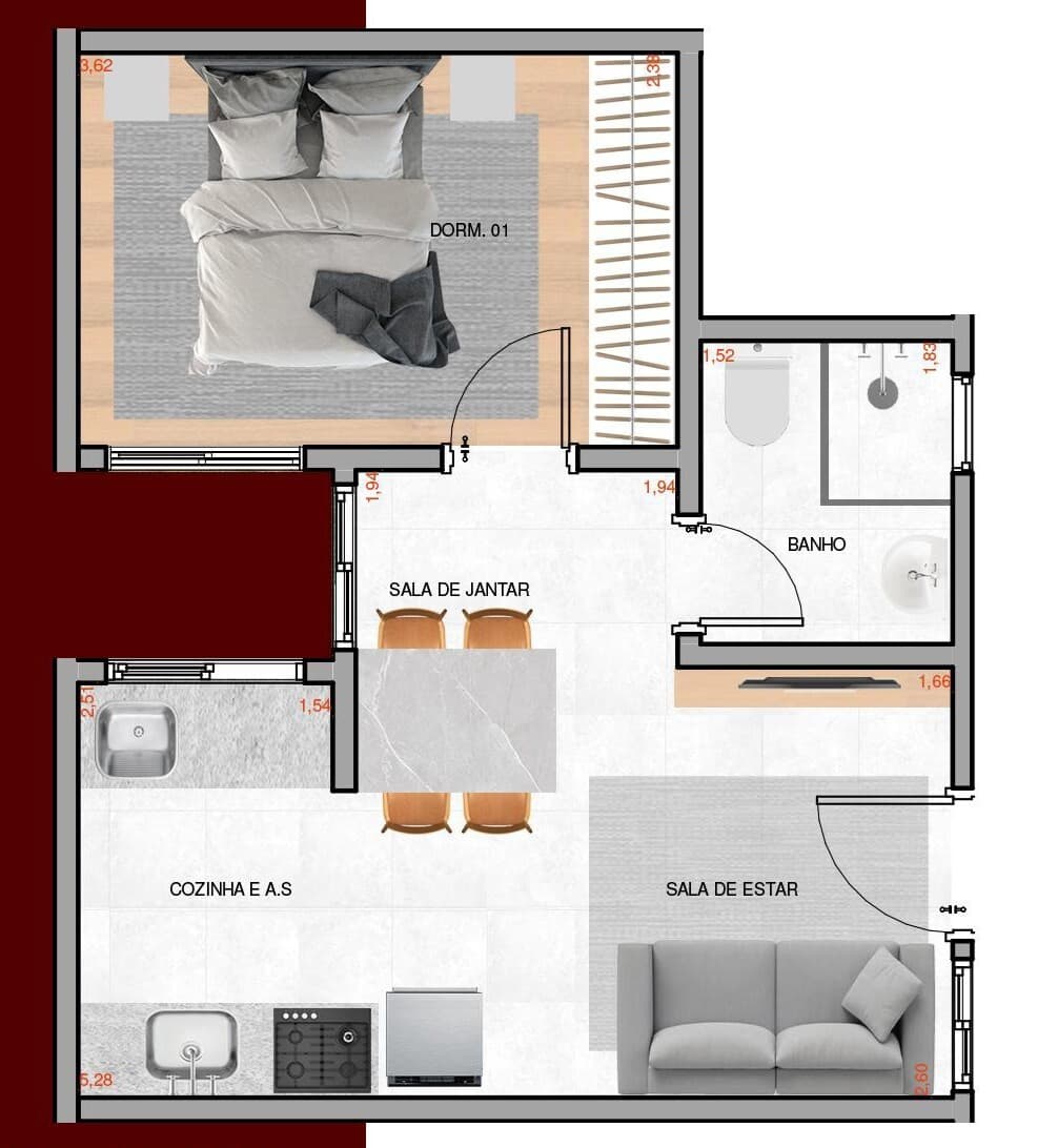 Planta 3 — Amália Ferreira I