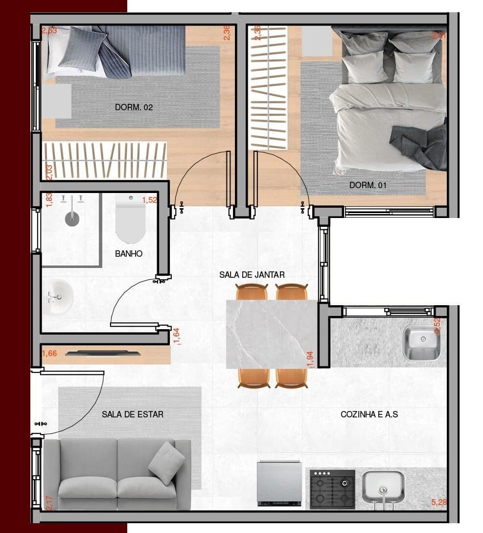 Planta 5 — Amália Ferreira I