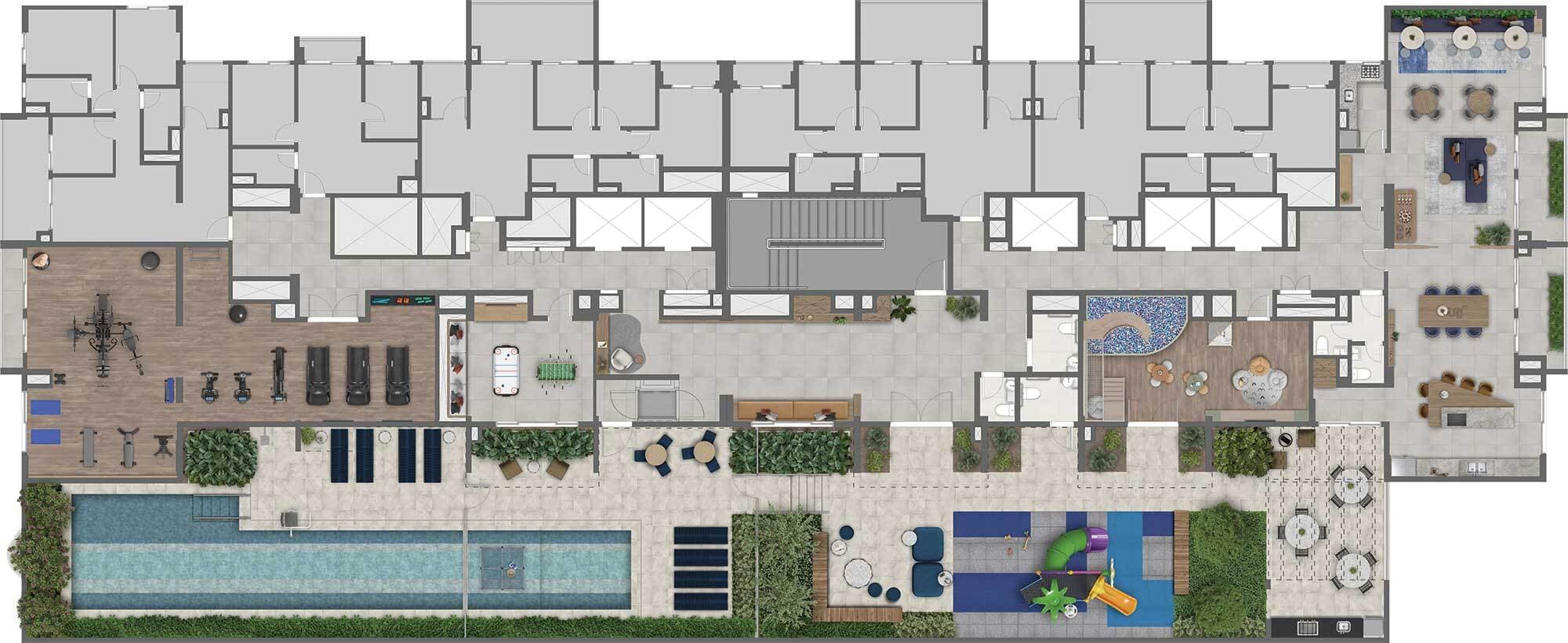 Planta 1 — Lume House Vila Prudente