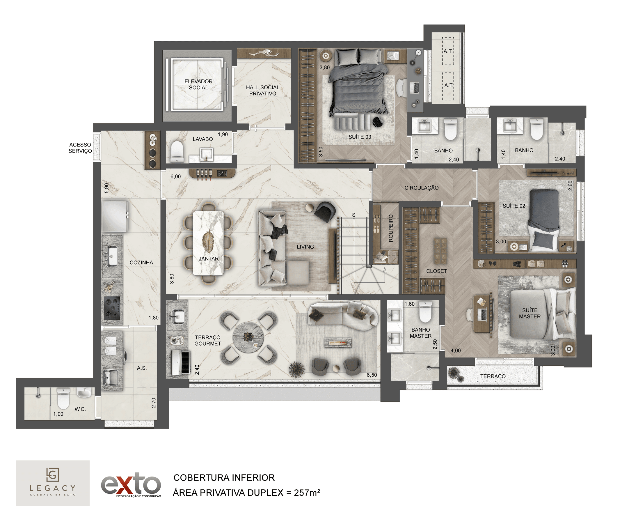 Planta 5 — Legacy Guedala