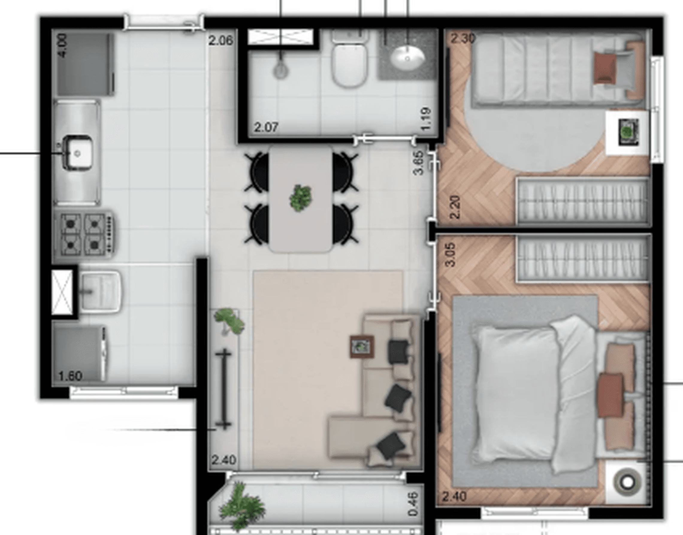 Planta 3 — Concept Barra Funda - Fase 1