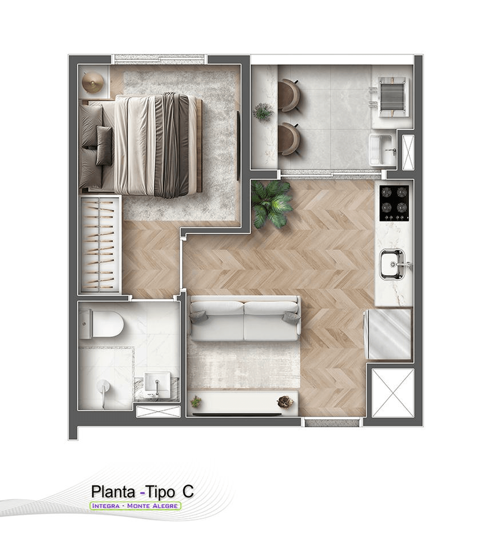 Planta 1 — In Perdizes